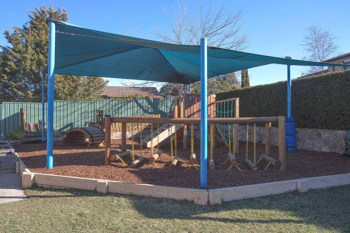 Karabar Preschool outdoor play area